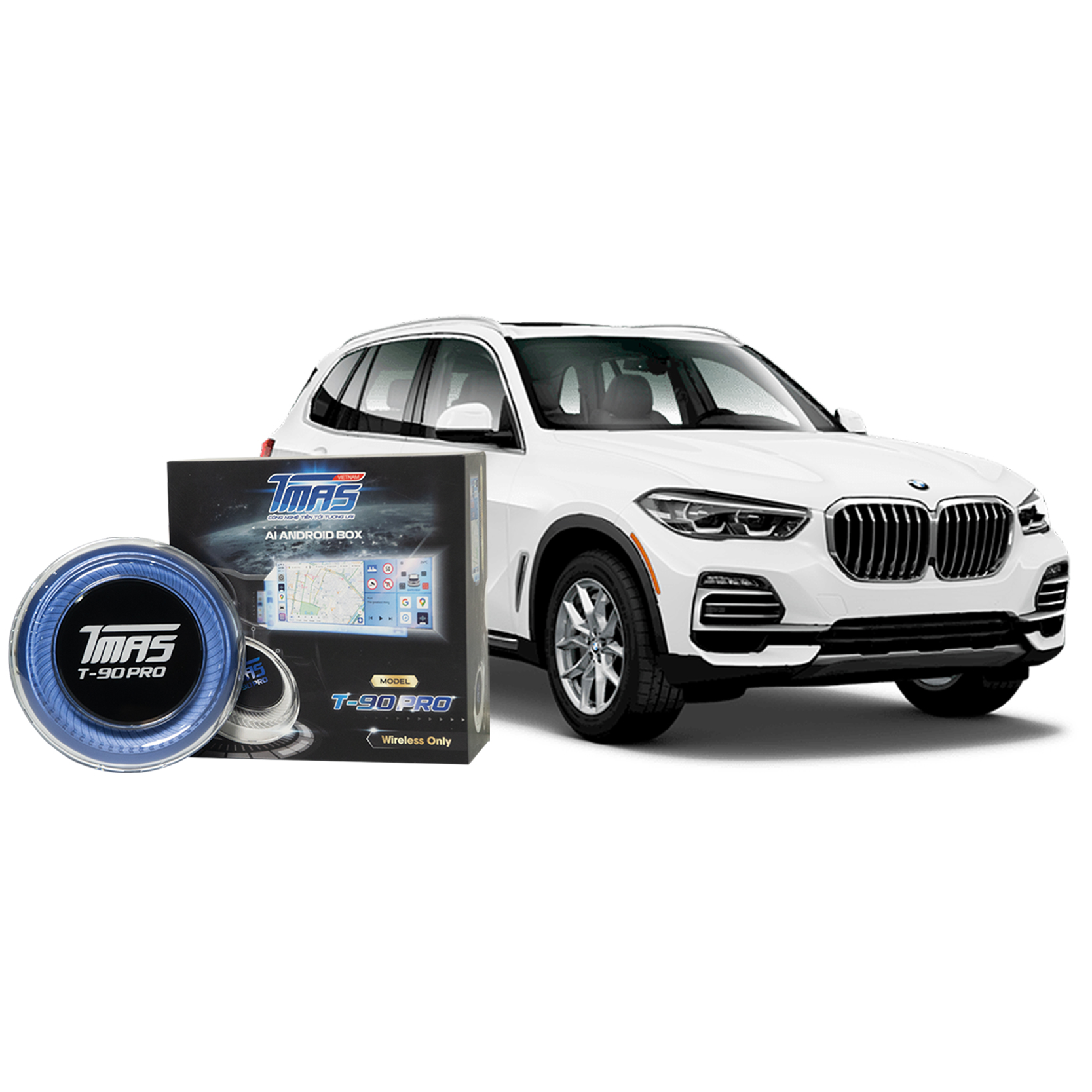ANDROID BOX AI dành riêng cho dòng xe BMW | TMAS T-90 PRO