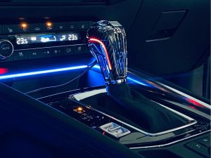 Alternative view of Cần Số Pha Lê có led lắp đặt ZIN cho Mazda