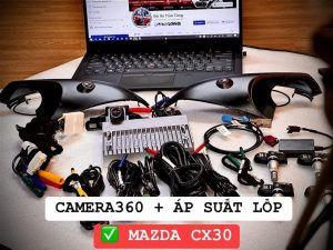 CAMERA 360 TÍCH HỢP ÁP SUẤT LỐP MAZDA CX30 phiên bản cập nhật mới nhất dành riêng cho Mazda CX30