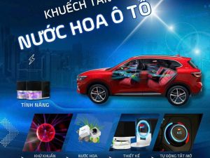 Hệ Thống Khuếch Tán Nước Hoa Ô Tô & Khử Khuẩn Plasma Thế Hệ Mới 2025