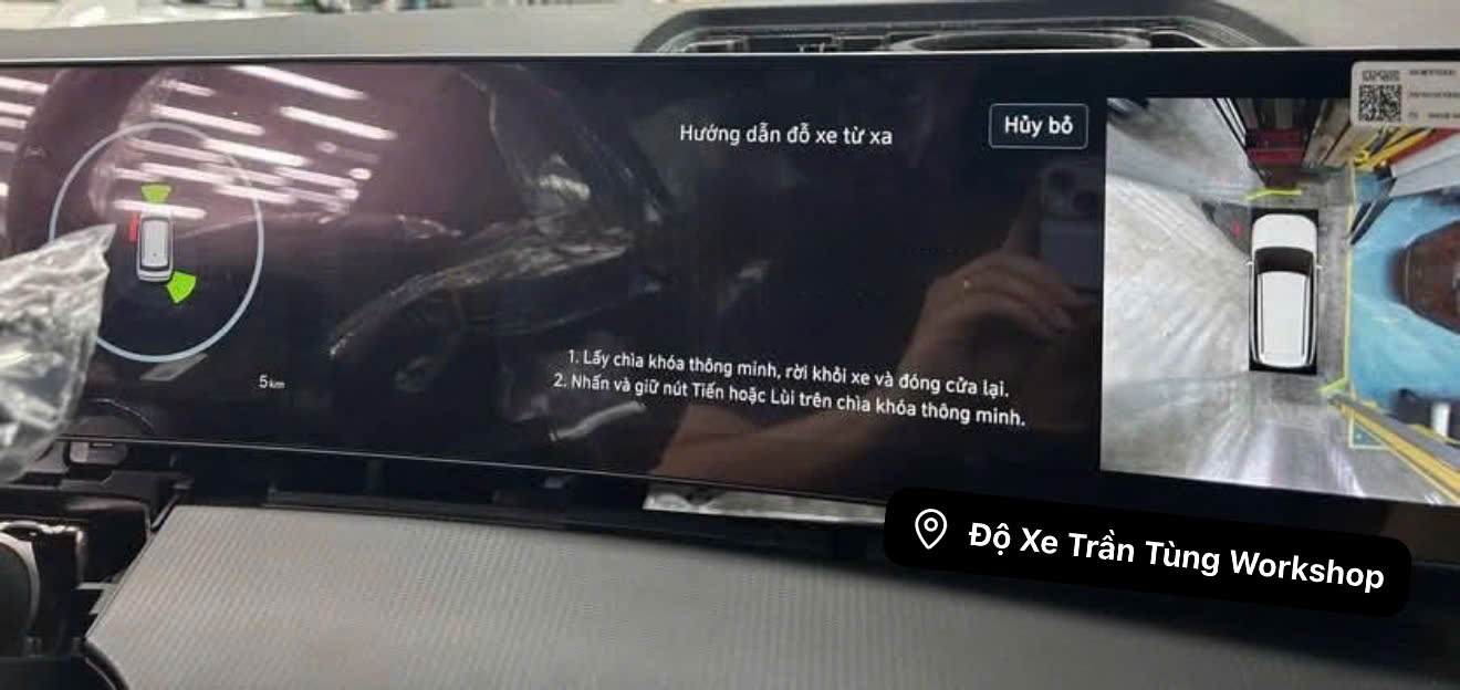Nâng Cấp Tính Năng Tiến – Lùi Bằng Chìa Khoá RSPA Cho Hyundai SantaFe 2025 Bị Cắt Option Tại Việt Nam