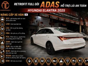NÂNG CẤP FULL GÓI SMARTSENSE - GÓI AN TOÀN HỖ TRỢ LÁI CAO CẤP NHẤT CHO HYUNDAI ELANTRA 2022-2025