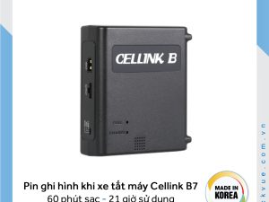 PIN CAMERA HÀNH TRÌNH CELLINK B7 | GIẢI PHÁP GHI HÌNH KHI XE TẮT MÁY CHO CAMERA HÀNH TRÌNH