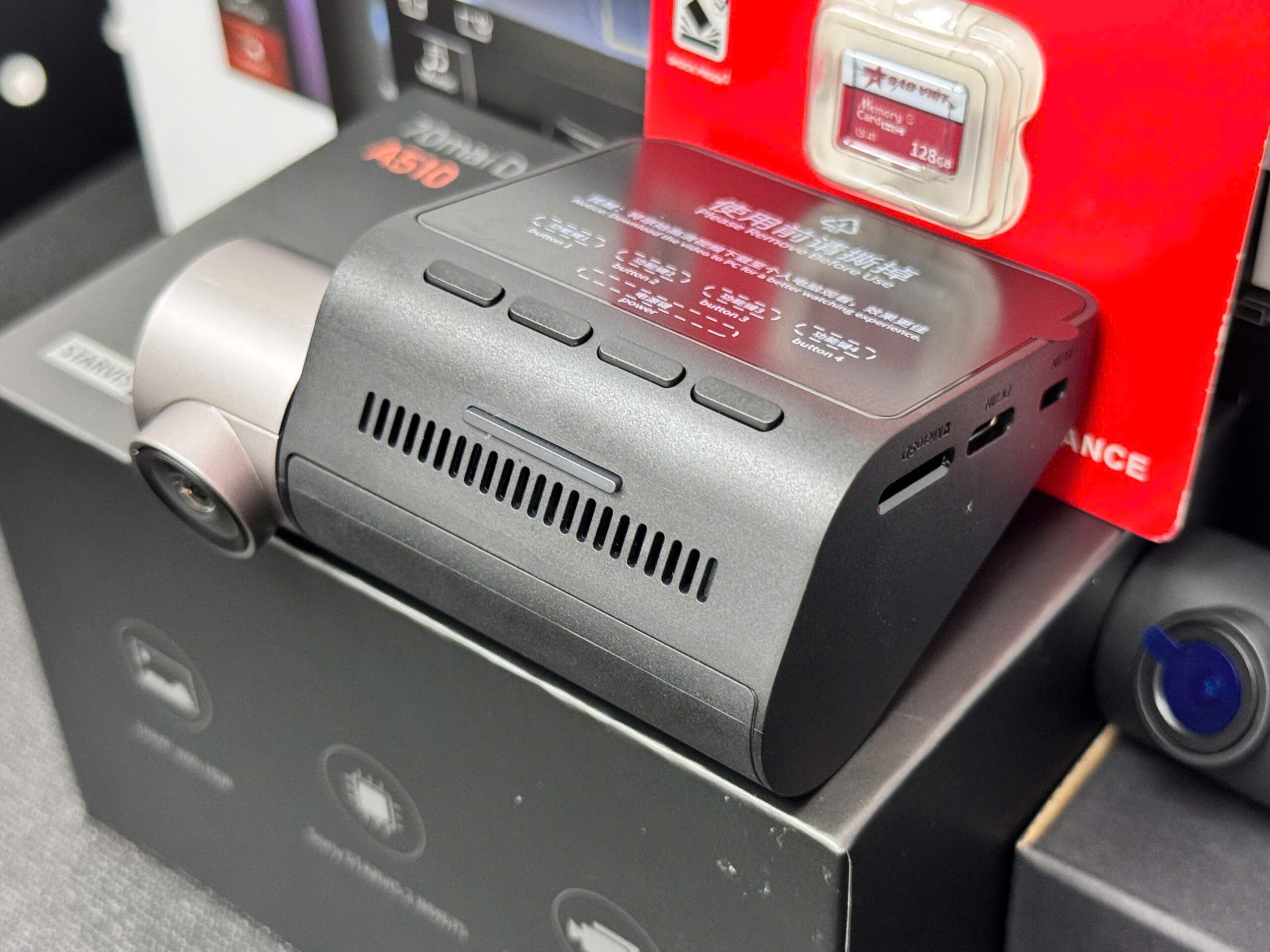 CAMERA HÀNH TRÌNH 70mai A510S chính hãng Ghi hình trước + sau HDR cực nét - Ảnh 7