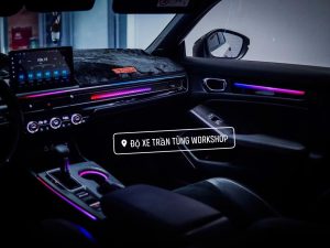 Alternative view of Nâng Cấp LED Nội Thất Ambient Light 3D Dành Riêng Cho Honda Civic Gen11 – Biến Không Gian Thành Kiệt Tác Ánh Sáng