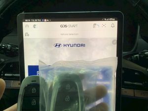 Chìa Khóa Chính Hãng Hyundai Tucson 2022 Form Mới -  Sử Dụng Máy Lập Trình GDS Chuẩn Hãng