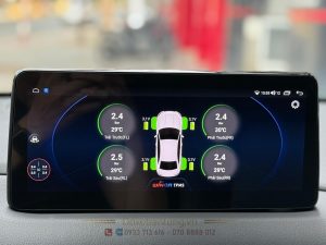 CẢM BIẾN ÁP SUẤT LỐP VAN TRONG HIỂN THỊ MÀN HÌNH ANDROID