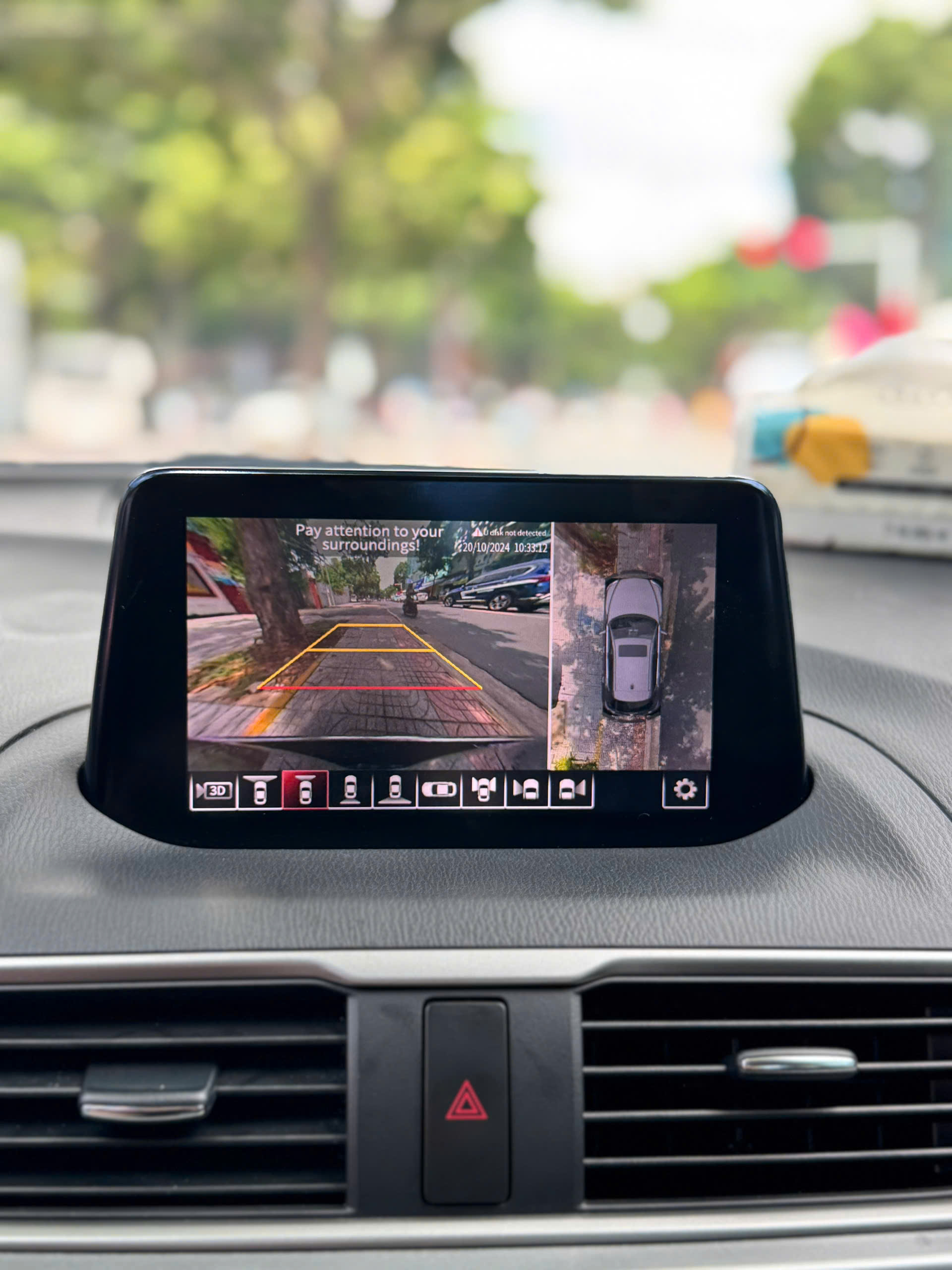 Camera 360 Chính Hãng Mazda 3 2017-2019 Zin 100% - Không Cần Thay Màn Hình - Ảnh 6