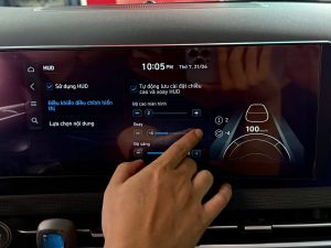 Alternative view of Hyundai Tucson 2025 Đầu Tiên Retrofit Nâng Cấp HUD Chính Hãng Tại Việt Nam