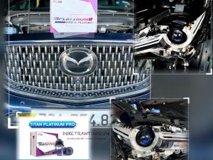 Mazda CX-8 Nâng Cấp Độ Đèn Bi LED Titan Platinum Pro Chuẩn Zin Tại Vũng Tàu – Giải Pháp Tăng Sáng An Toàn Khi Đi Đêm