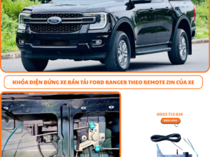 Lắp Đặt Khóa Bửng Theo Remote Zin Ford Ranger Tại Vũng Tàu