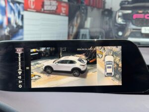 Camera 360 Màn Zin Mazda 3 2026 Tích Hợp Áp Suất Lốp – Không cần Thay Màn Hình