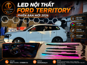 LED Nội Thất Ambient Light Plug & Play Zin Cho Ford Territory 2026