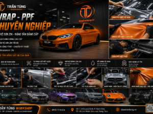 Địa Chỉ Wrap – Dán PPF Ô Tô Uy Tín Tại Vũng Tàu | Trần Tùng Workshop