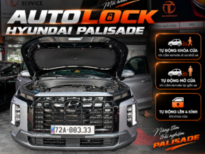 AutoLock Hyundai Palisade – Tự Động Khóa/Mở Cửa & Lên 4 Kính Tại Vũng Tàu