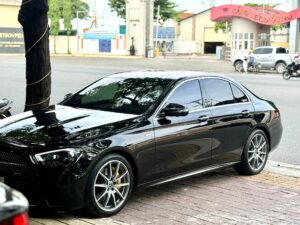 Alternative view of Dán PPF Full Xe Teckwrap G75 Titan Mercedes E300 AMG Màu Đen Tại Vũng Tàu