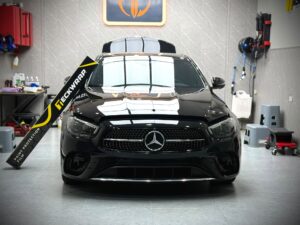 Dán PPF Full Xe Teckwrap G75 Titan Mercedes E300 AMG Màu Đen Tại Vũng Tàu