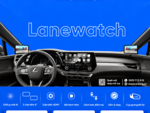 Gương Điện Tử AZCAM LaneWatch – Camera Góc Rộng Sony 1080P, Hỗ Trợ Chuyển Làn & Quan Sát Điểm Mù